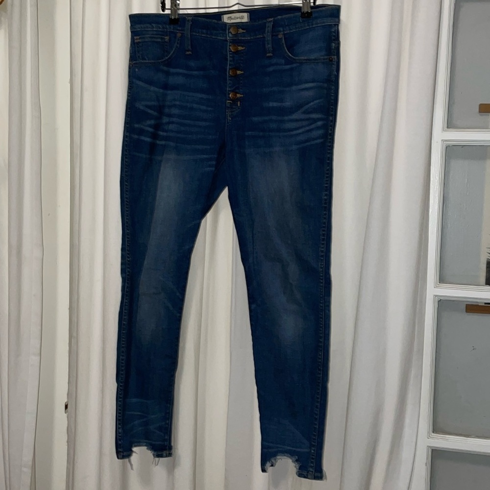 SOLD!! Madewell high rise skinny jeans